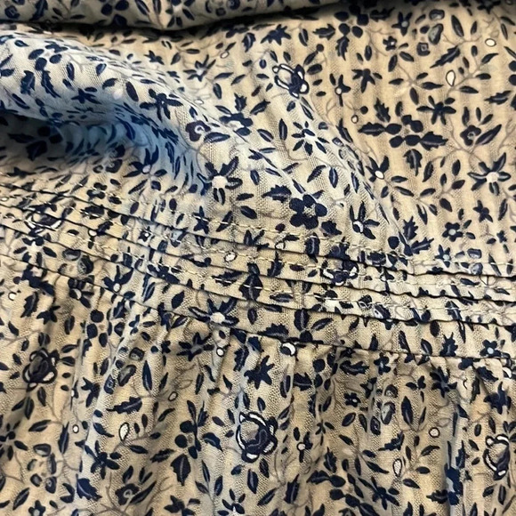 NWT!! Madewell - Button-Front Tiered Maxi Skirt in Florentine Floral - Size 3X - Picture 8 of 9